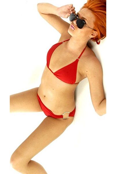 gelalbe Terry pau tp120606 fire red bikini set