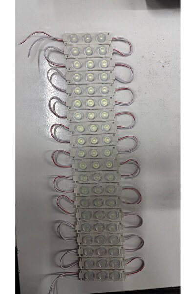 KUZEY AKSESUAR 3W Modül Led 3030 12v Mercekli 10 ADET