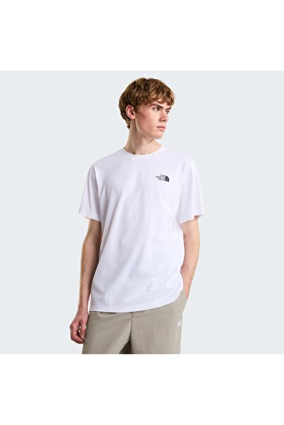 THE NORTH FACE Футболка M VERTICAL REGULAR з коротким рукавом, біла