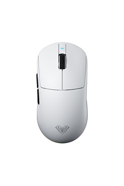 Aula V9 Pro 26000 DPI PAW3395 8000Hz Tri-Mode Kablosuz RGB Omron Switch Light...