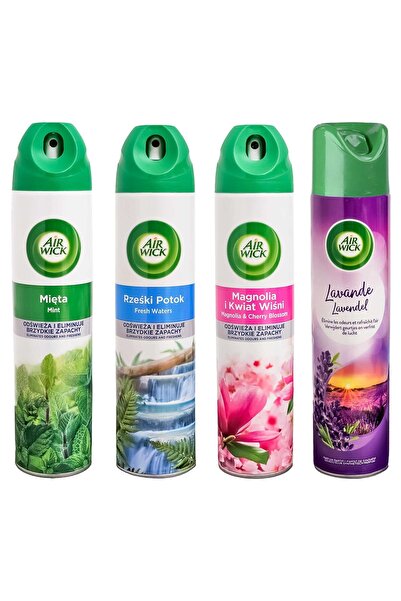 Air Wick Pachet 4 bucăți Spray odorizant de cameră Airwick 300ml Airwick