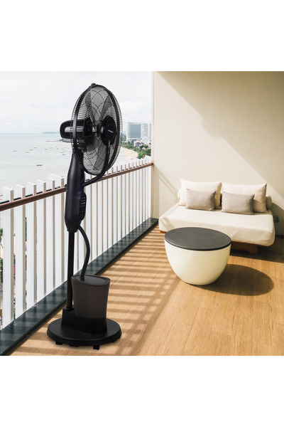 OEM Ventilator umidificator MDSALE@, Putere 75W, 16 inch, 3 viteze, temporiza...