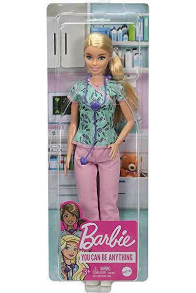 Barbie Κούκλα Νοσοκόμα για ηλικίες 3+ ετών 30 εκ.