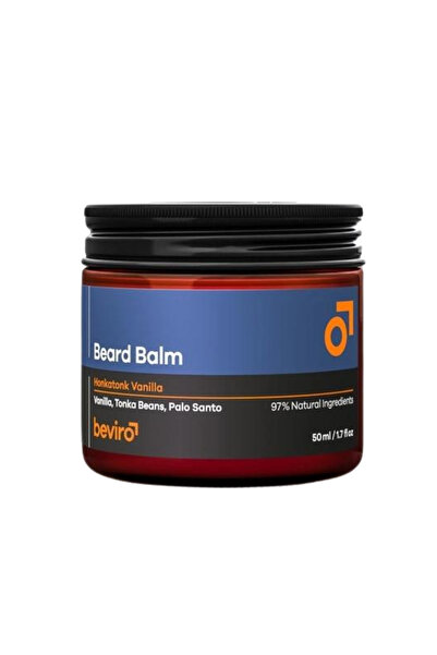 Beviro Honkatonk Balsam de barbă cu vanilie, 50 ml