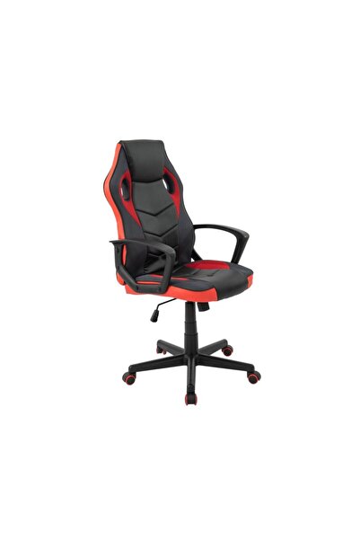 OEM Scaun de birou S-184 negru-roșu CB