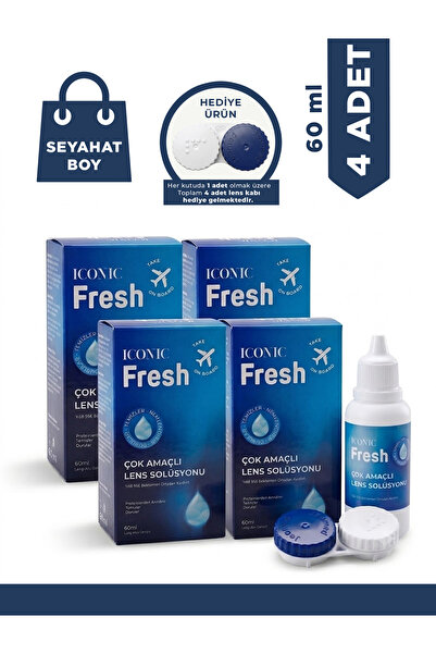 Iconic Fresh Solüsyon 60 ml *4 Adet