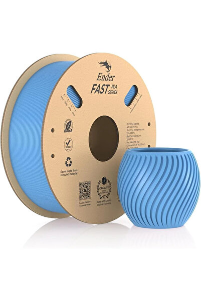 Creality Ender Fast PLA Filament 1.75mm 1kg Açık Mavi