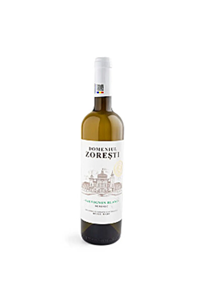 Domeniul Zoresti Vin alb Sauvignon Blanc, uscat 0.75 L