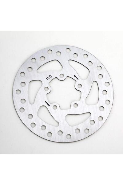 OEM Brake Disc for M365/M365 Pro 5-Hole Stainless Steel 120mm – Silver