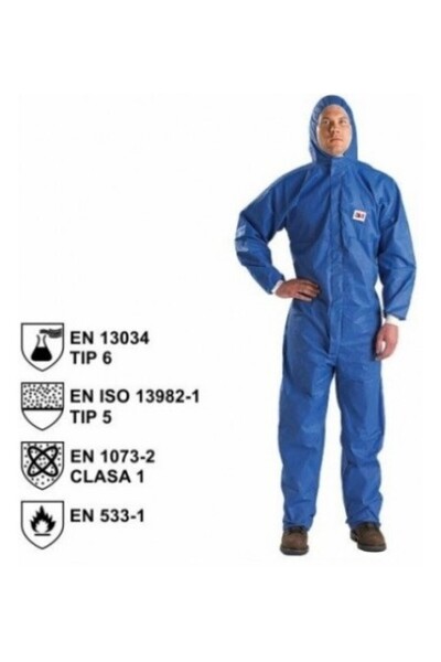3M 4530 - Salopetă cu glugă, clasa de protecție 5 și 6 - mărimea XL
