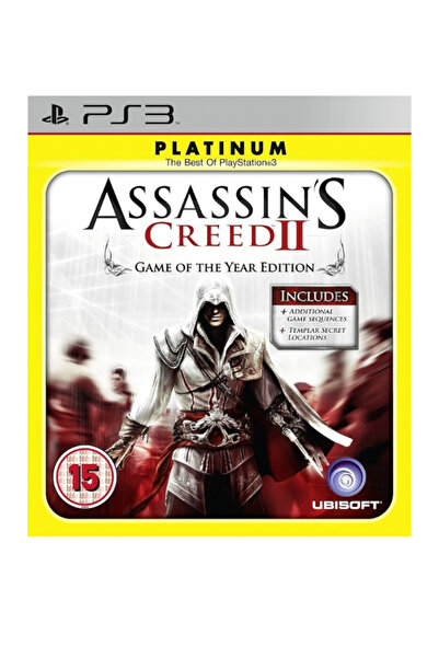 Ubisoft Assassin's Creed II Game of the Year Edition (Essentials) - PS3 Oyun ...