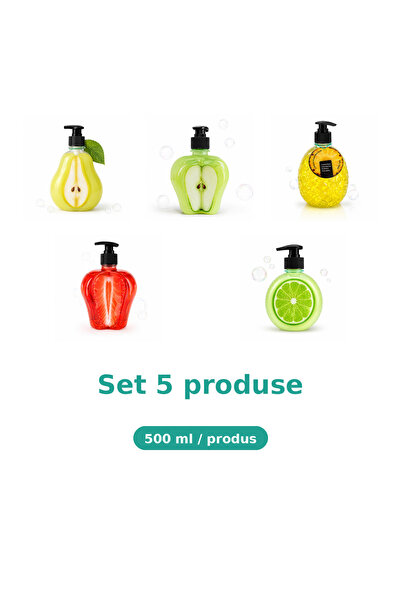 Tasty Set 5 Produse Tasty, Mix Pere, Mar Extract, Ananas, Capsuni, Lime