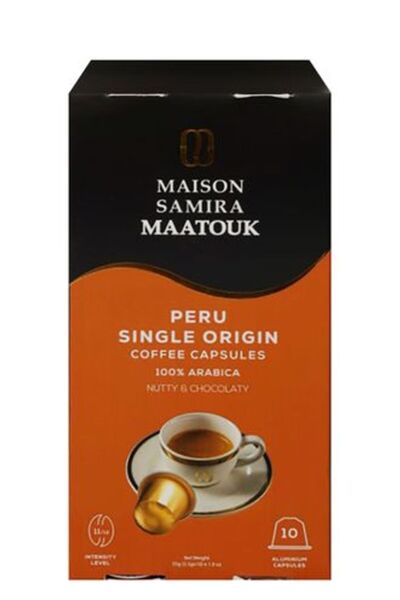MAATOUK Capsules Peru Single Origin 10x5.5g