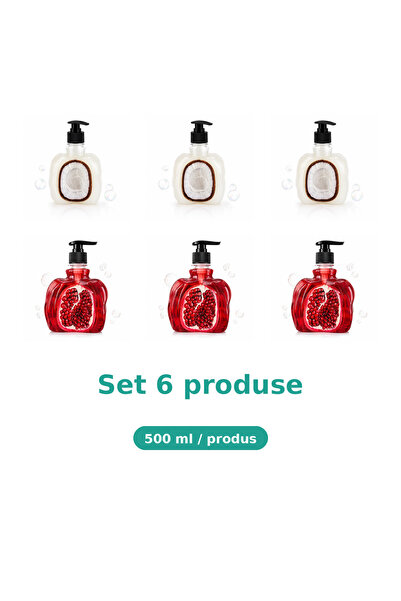 Tasty Set 6 Produse Tasty, Mix 3x Cocos, 3x Rodie