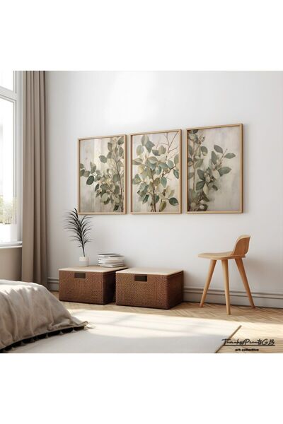 ALAYRA International لوحة جدارية كبيرة مؤطرة للديكور 40×60 سم