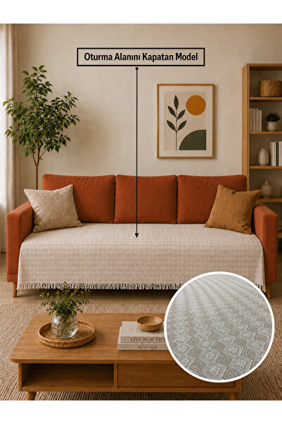 babadahome غطاء أريكة قطني فاخر عالي الجودة، غطاء أريكة بوهيمي، غطاء أريكة قا...
