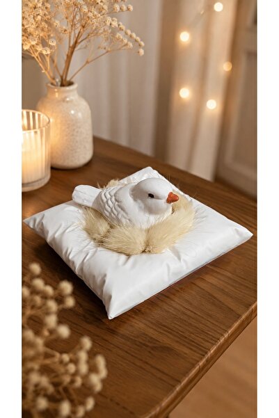 YASMELLA HOME 🕊️ Minimal Dekoratif Kuş Figürü – El Yapımı Ev Dekoru
