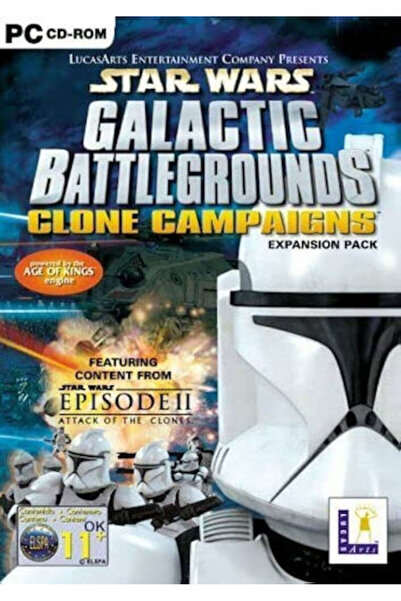 OEM Star Wars Galactic Battlegrounds Clone Campaigns Exapnsion Pack Παιχνίδι ...