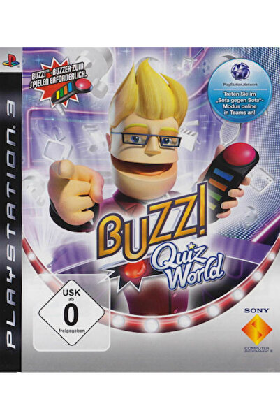 Sony Buzz World Quiz Παιχνίδι PS3 (Μεταχειρισμένο)