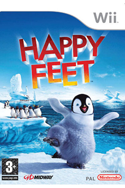 Midway Games Happy Feet Wii Game (Μεταχειρισμένο)
