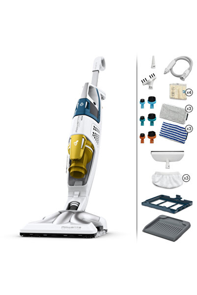 Rowenta Aspirator cu aburi RY8561WH Clean & Steam Multi, 1700 W, autonomie ab...