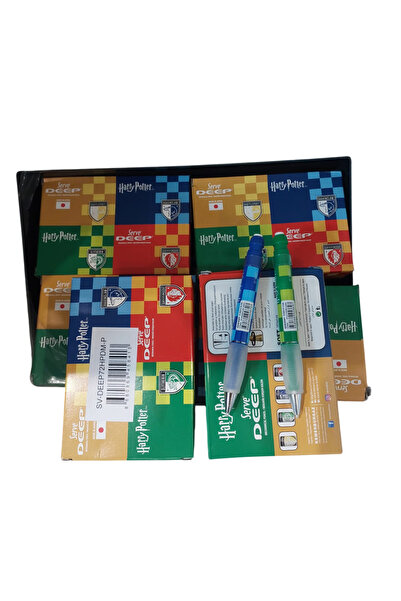 Serve Deep Harry Potter Damalı Versatil Kalem 0.7 Mm (72 Li Paket) Sv-Deep72H...