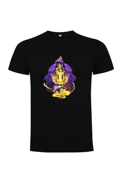 iLovePrints Squid Wizard's Mystical Portrait Tshirt