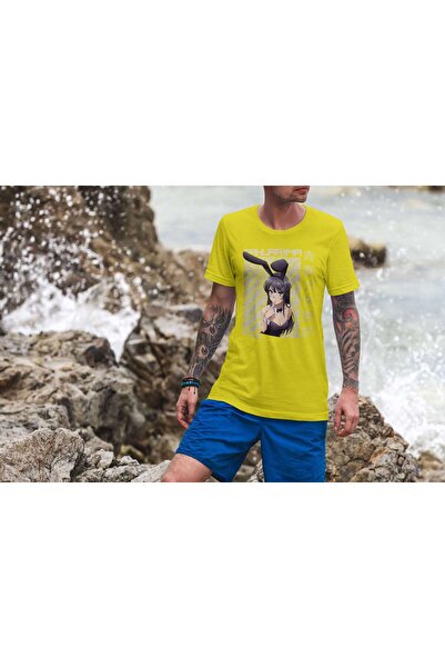 iLovePrints Anime Character in Bunny Costume Tshirt