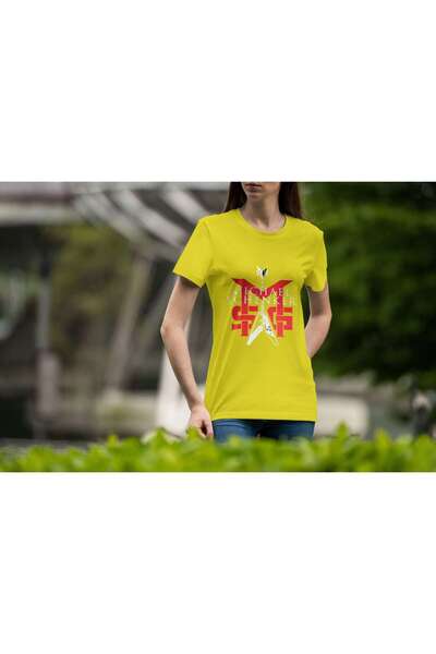 iLovePrints Abstract Guitar Graphic Tshirt