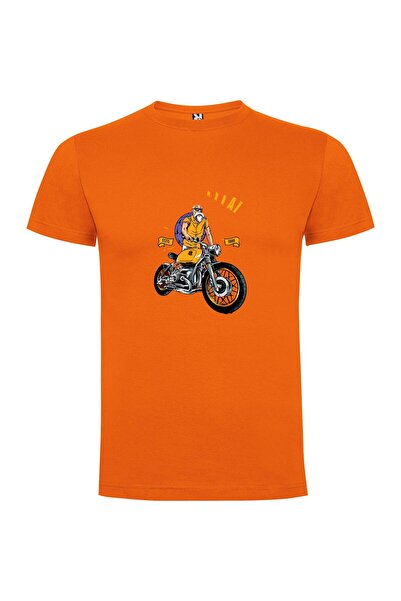 iLovePrints Yellow Motoring Maverick Tshirt