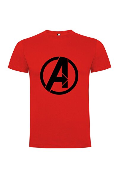iLovePrints Marvelous Avengers Logo Raglan Tshirt