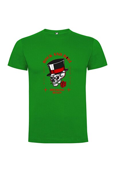 iLovePrints Skull & Roses Tshirt