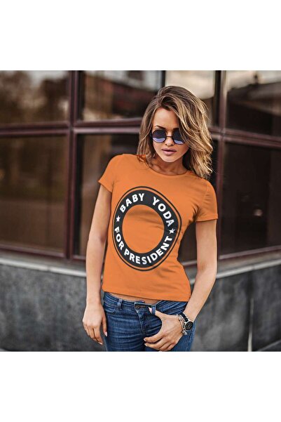 iLovePrints Baby Yoda for President Tshirt