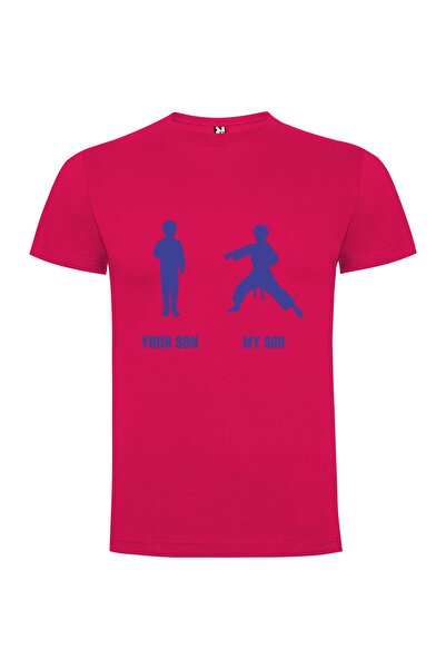iLovePrints Karate Family Action Figures Tshirt