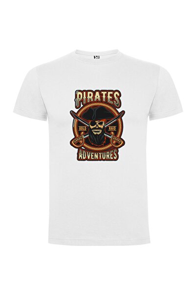 iLovePrints Two-Sword Pirate Logo Tshirt