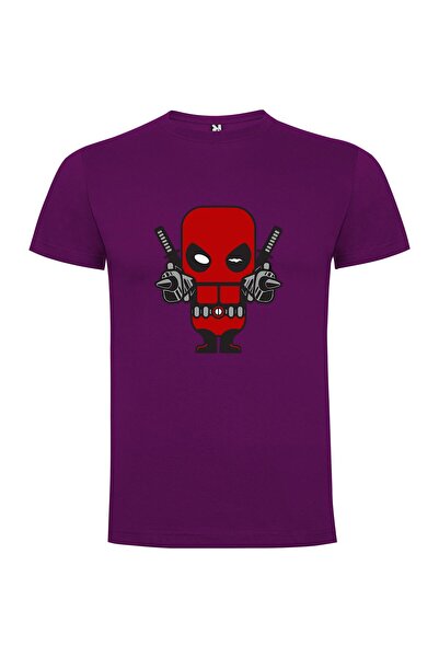 iLovePrints Red Gunslinger Deadpool Tshirt