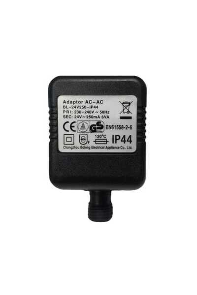 Generic Μετασχηματιστής για λαμπάκια LED, IP44, για σταθερή σειρά, 24V, 6VA