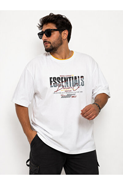 ANNEX Tricou pentru bărbați, mărime mare, din bumbac, cu croială confortabilă...