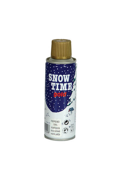 Generic Σπρέι Χιόνι, Χρυσό, 200ml