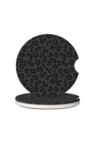 Choice 2PCS 2 Pack Car Coasters, Absorbent Ceramic Cup Holder Inserts, Univer...