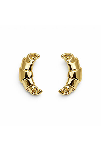 PerleJewelry أقراط ذهبية ضخمة من فيون