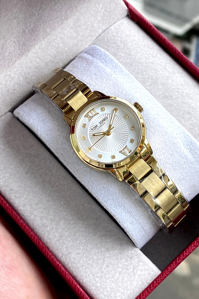 Tom Jones London Original Women's Wristwatch with 2-Year Warranty Steel Strap...