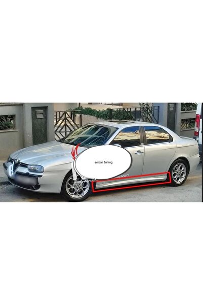 emcar tuning alfa romeo 156 yan marşpiyel takımı - PLASTİK