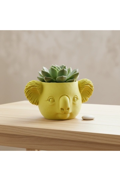 OEM Mini Ghiveci Decorativ Koala pentru Suculente și Plante Mici