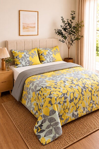 Bikaya Home Set dublu cu cadru pentru pat |   200x230 cm |   100% bumbac |   ...