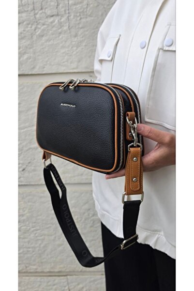 Just Polo Women's Imported 5-Compartment Shoulder Bag (Size 27X17 cm)