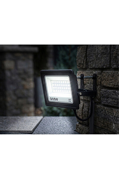 Genel Markalar Eco Lounge NOAS YL70 1030 Ultra Slim 30W Led Projektör 6500K Beyaz Işık
