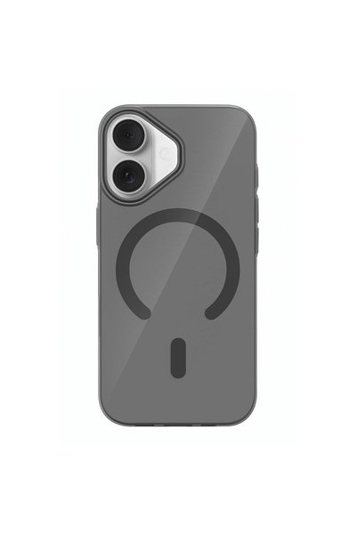 Hobibahçem غطاء ماجسيف فارغ لجهاز iPhone 16 - أسود