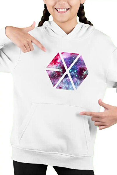OEM Παιδικό Κοριτσίστικο Φούτερ EXO K-pop Εμπορεύματα με Θέμα το Κόσμο