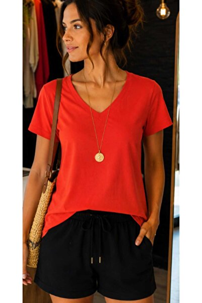 Minası Butik ZERİNA V YAKA BLUZ